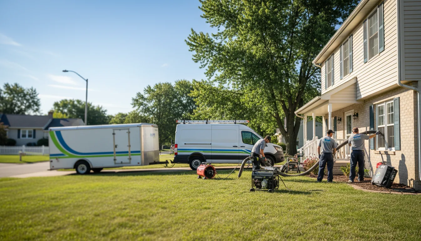 Flooded Basement Restoration And Cleanup With Repair in Erskine, MN near me